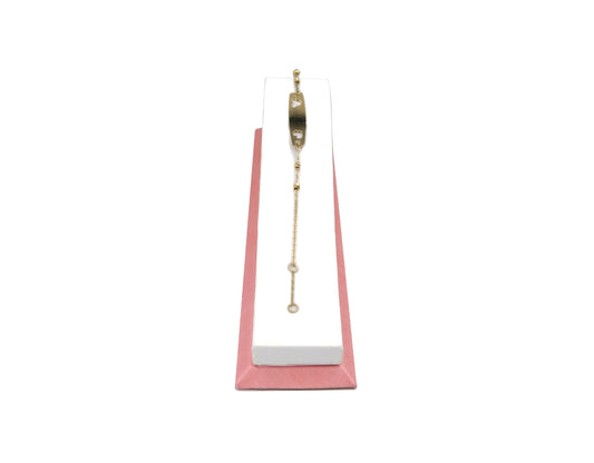 18K Gold baby Bracelet B01279