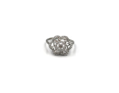 18K White Gold Ring BG80000299