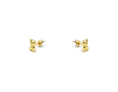 18k Bear Gold Earring very cute design BG20004636/E00977