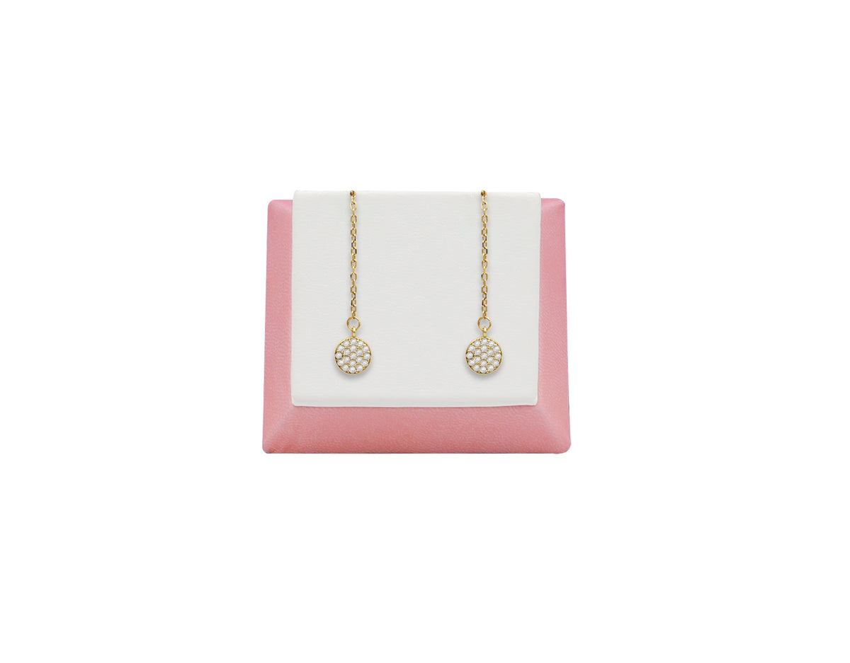 18k Gold tiktok design earrings BG20005787/E01316