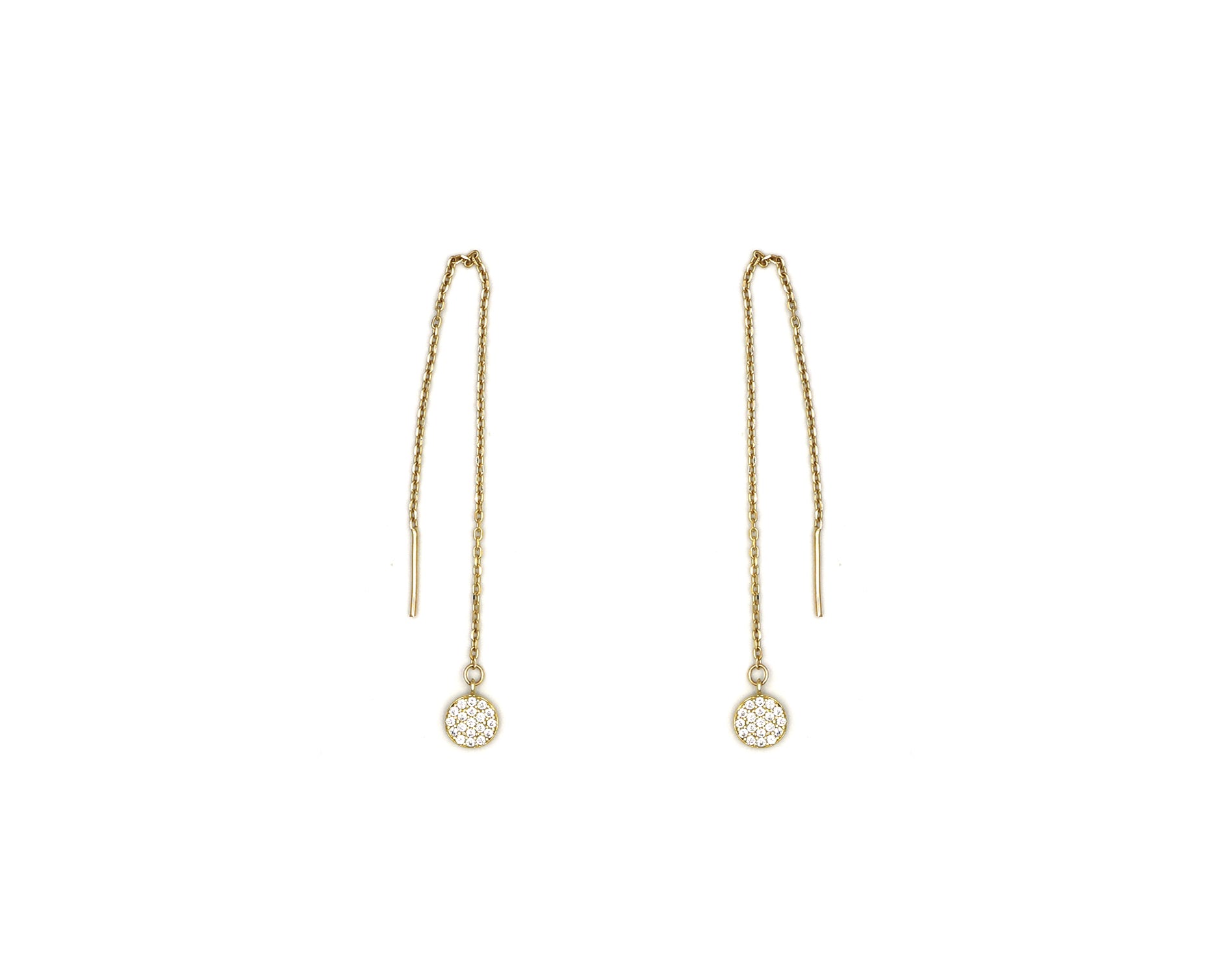 18k Gold tiktok design earrings BG20005787/E01316