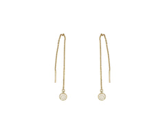 18k Gold tiktok design earrings BG20005787/E01316