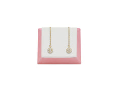 18k Gold tiktok design earrings BG20005787/E01316