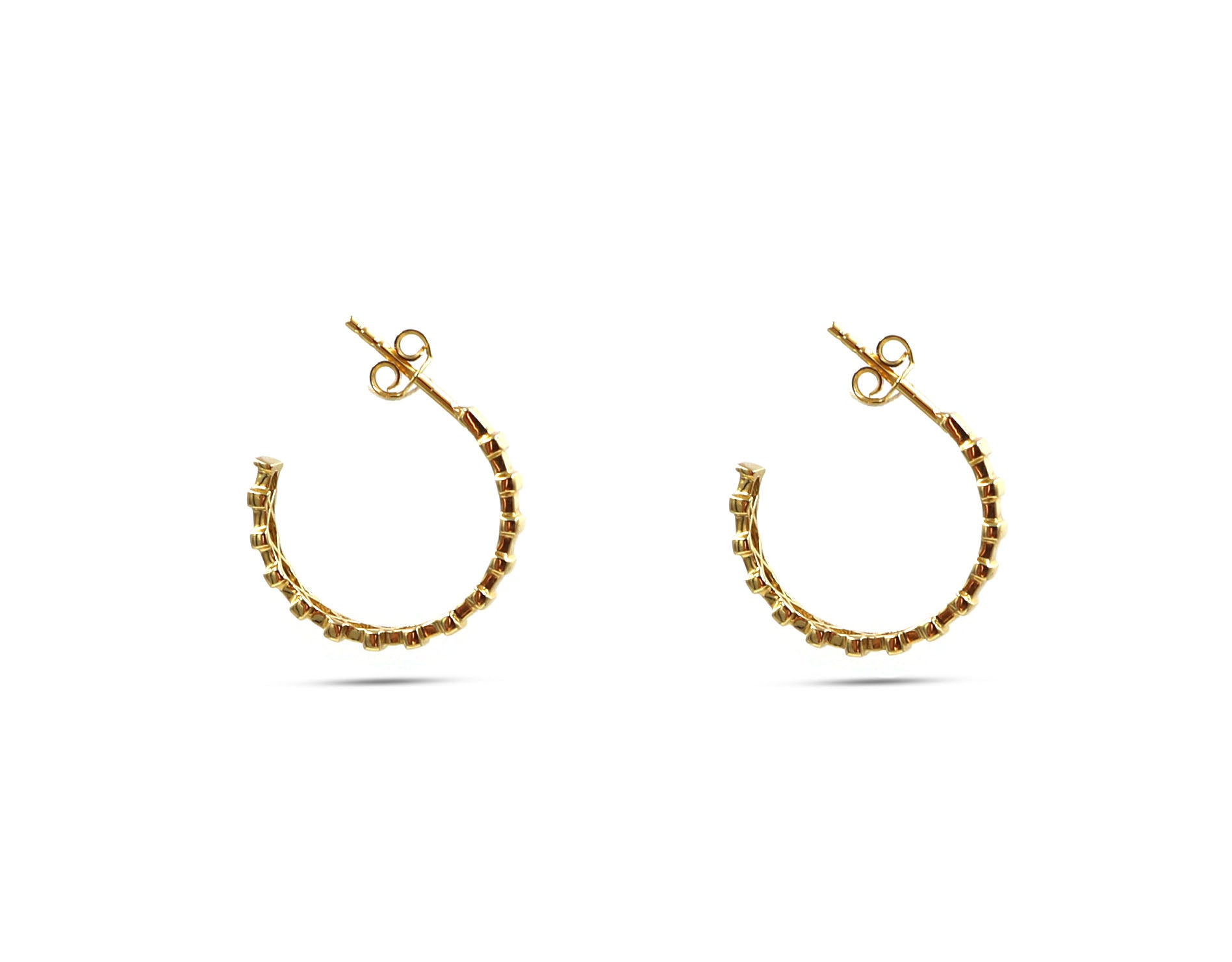 18K Gold Earring E01376