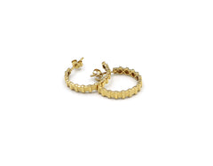 18K Gold Earring E01376