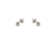 18K White Gold Earring E01411