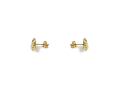 18K Gold Earring E01412