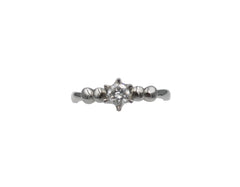 18K White Gold Ring With Diamond ID01592
