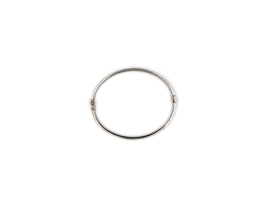 18K White Gold Bangle BG00000402/K00005