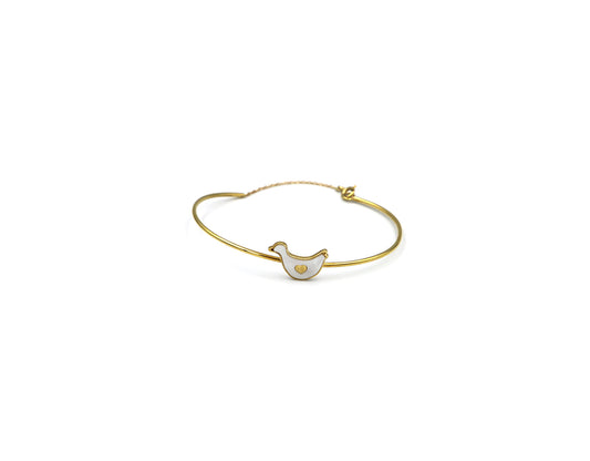 18K Gold Bangle BG00000405/K00008