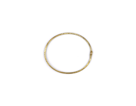 18K Gold Bangle BG00002814/K00181