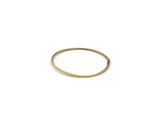 18K Gold Bangle BG00002814/K00181