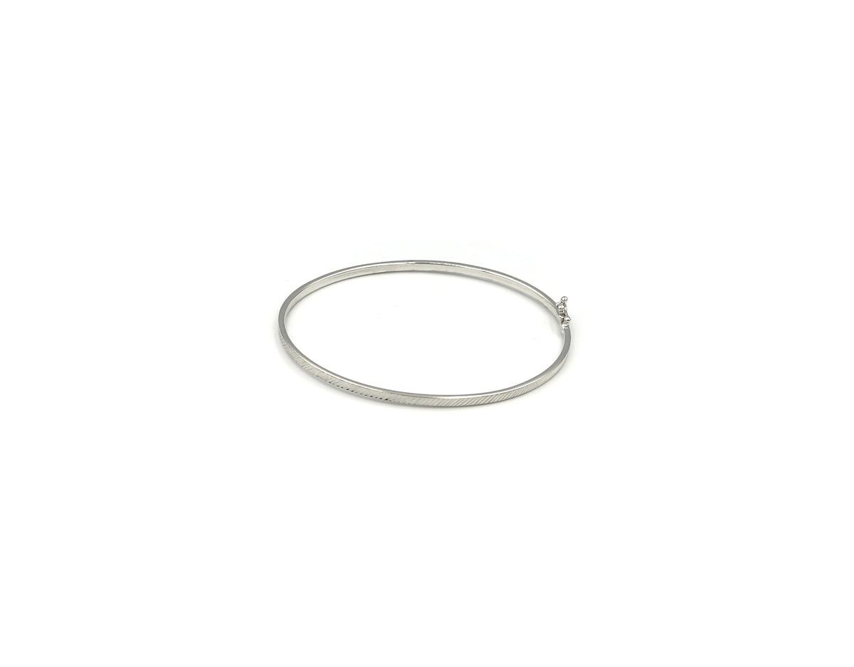 18K White Gold Bangle BG00003211/K00222