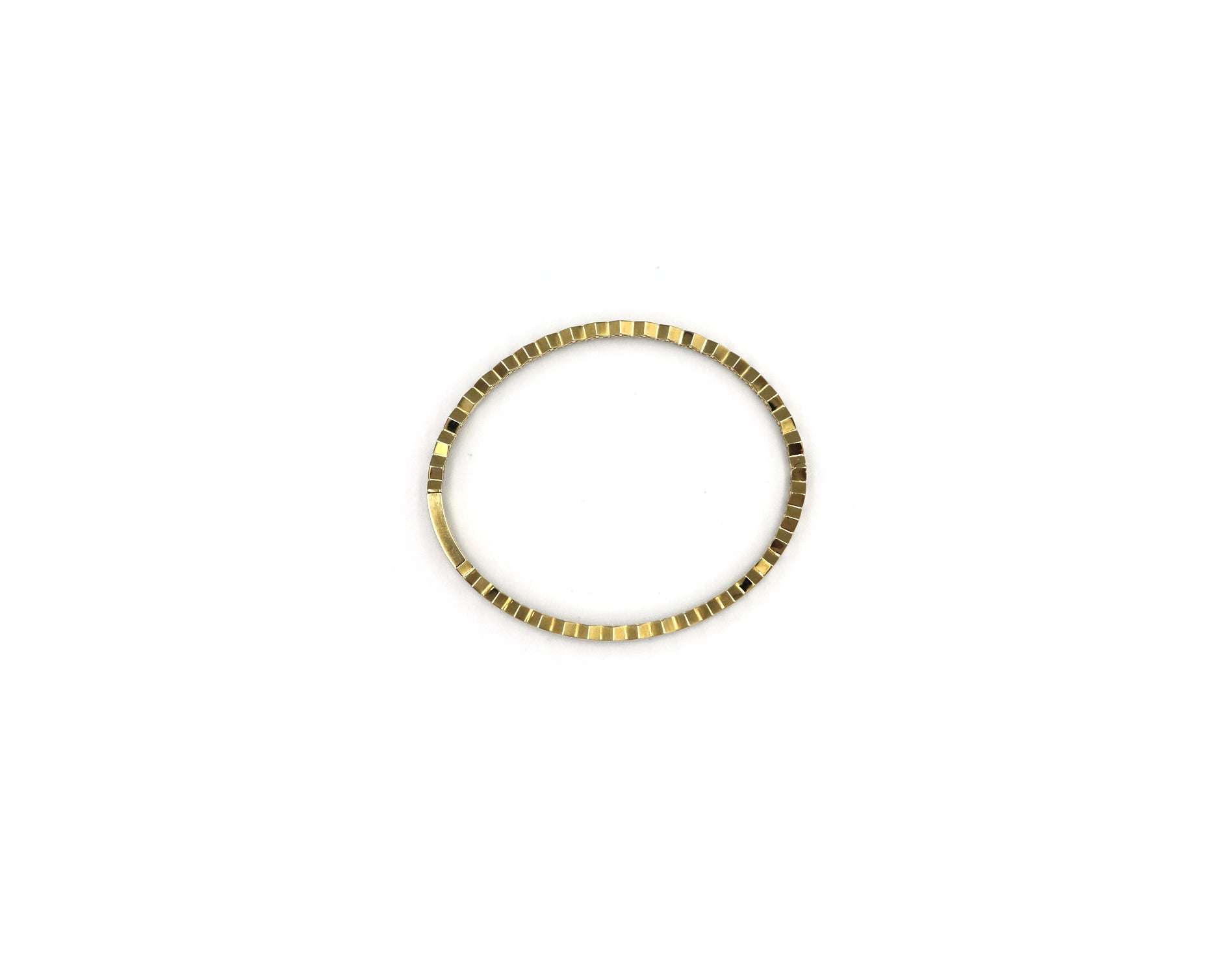 18K Gold New Design Bangle K00415