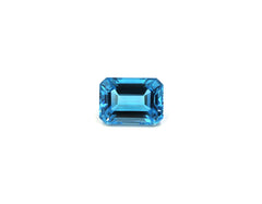 High-Quality Emerald-Cut Blue Topaz Gemstone LOT39 (1)
