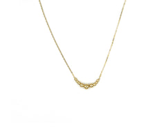 18K Gold necklace in bowl design N00491