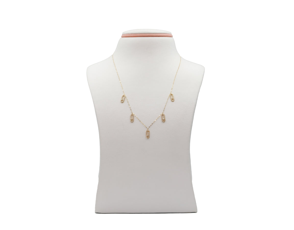 18K Gold necklace N00497