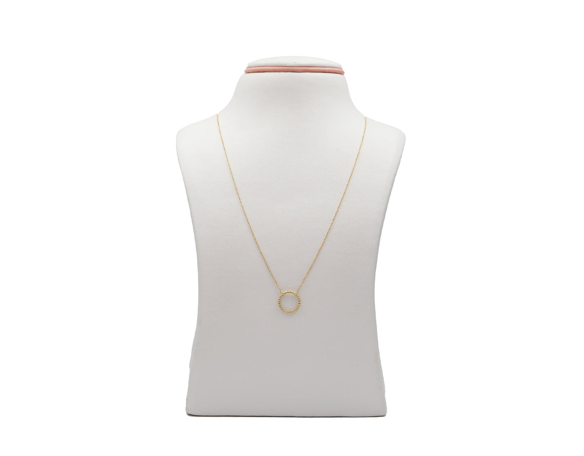 18K Gold necklace N00498