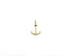 18K Anchor Gold Pendant BG20005484/P00950