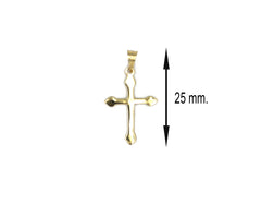 18K Cross Gold Pendant BG20005590/P00960