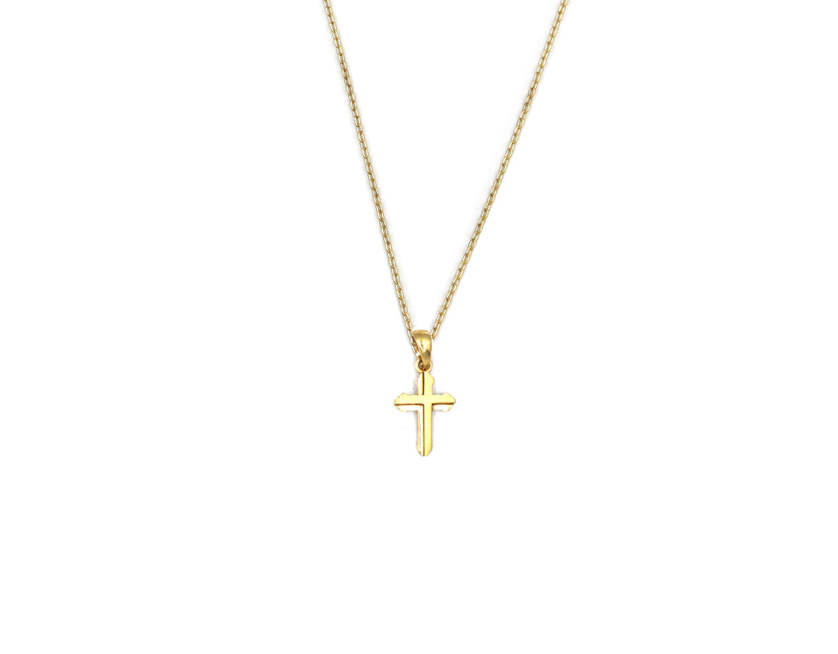 18K Gold Cross Gold Pendant BG20005596/P00966
