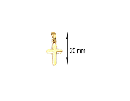18K Gold Cross Gold Pendant BG20005596/P00966