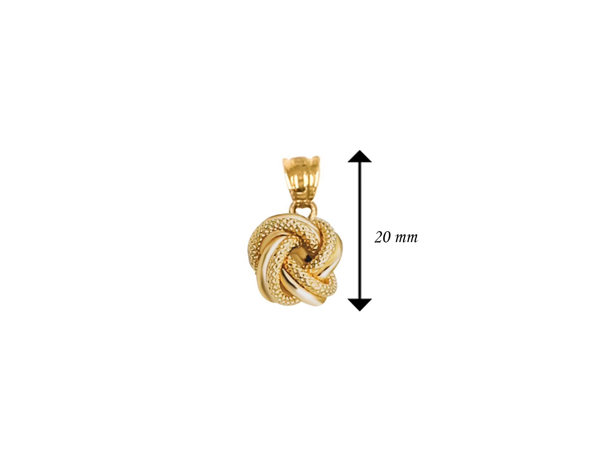 18K Gold Pendant P01050