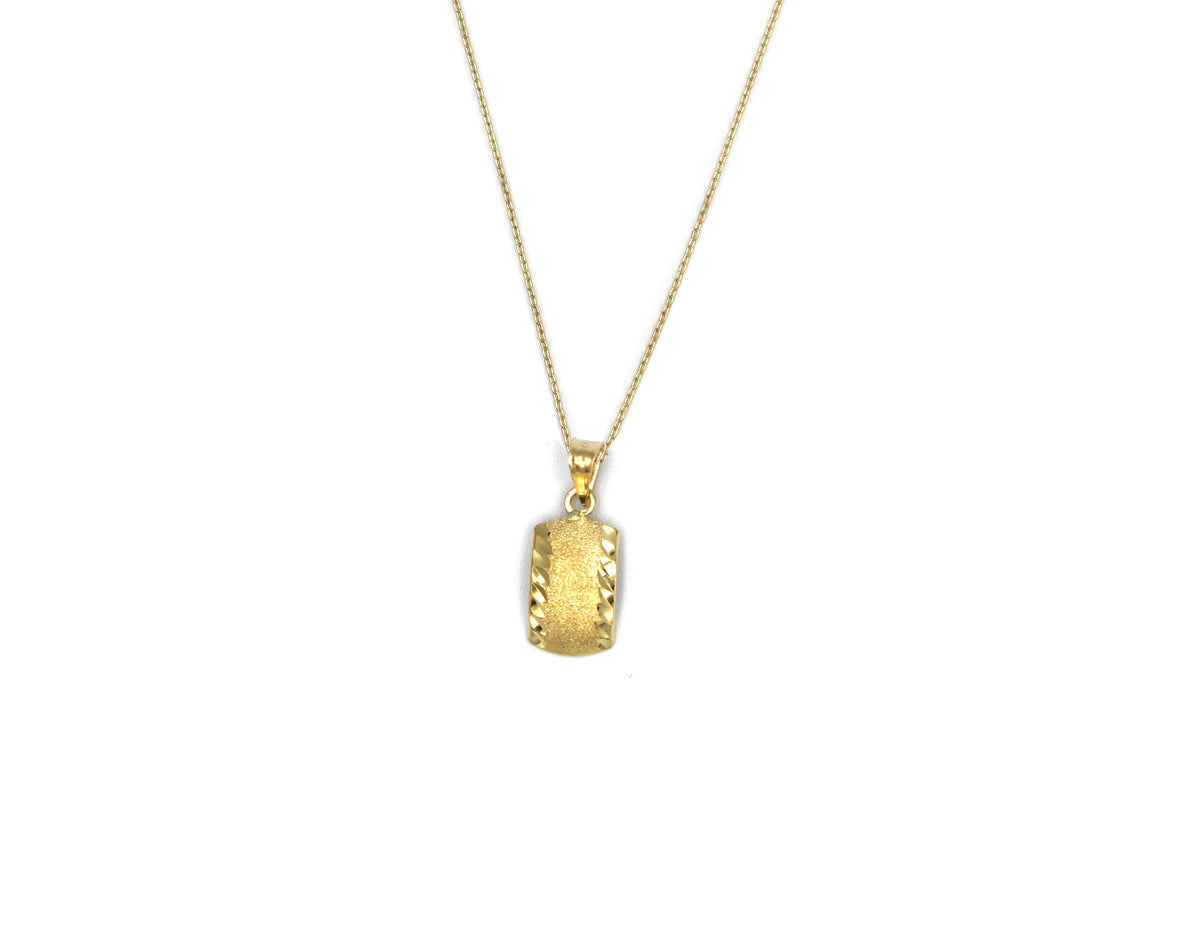 18K Gold pendant P01047