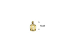 18k Gold pendant P01048