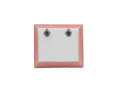 925 Silver Earring With purple Stone SE00002