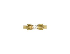 18K Gold Ring With Diamond SK02977