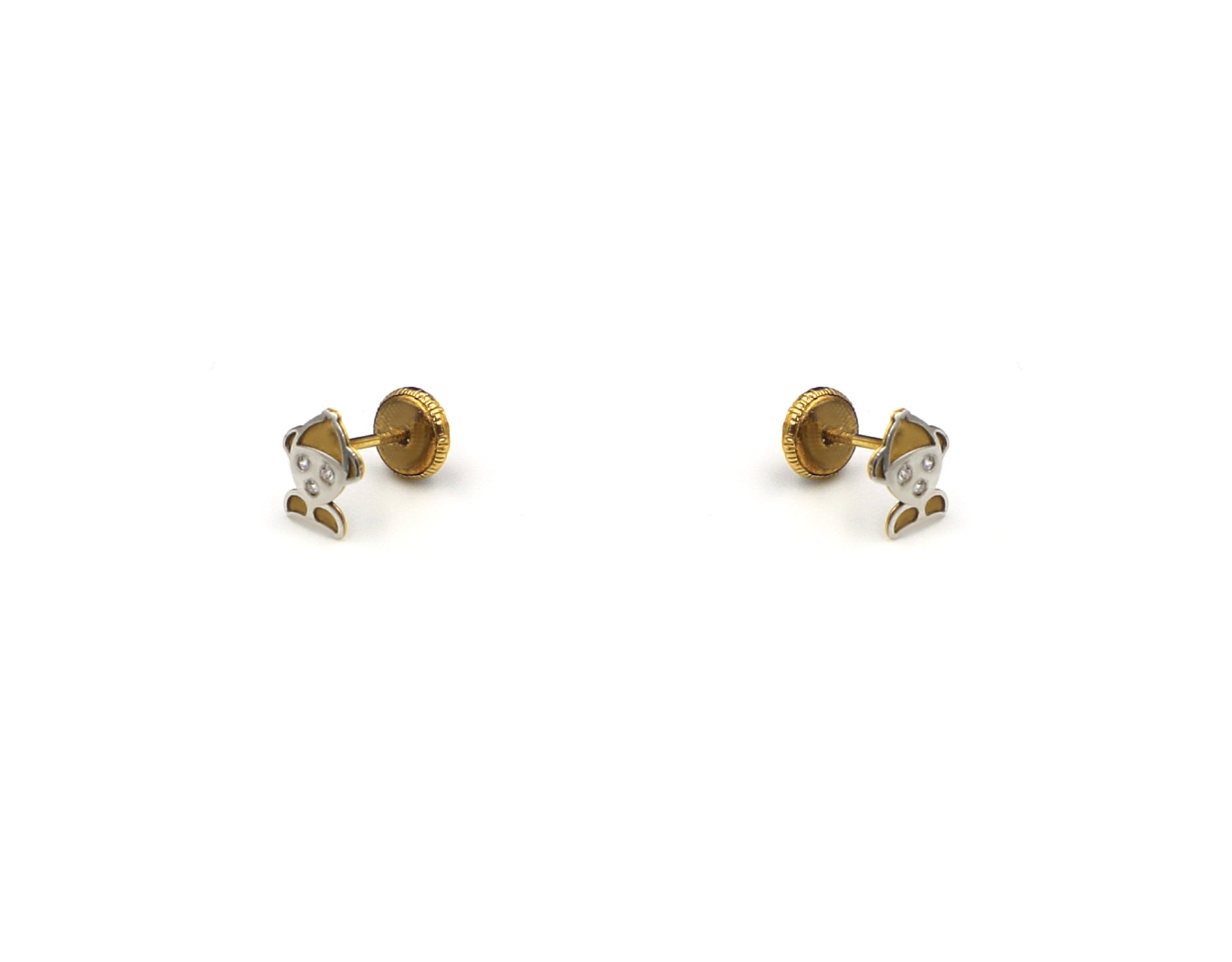 18K Gold Earring Fish Design SP 03/21