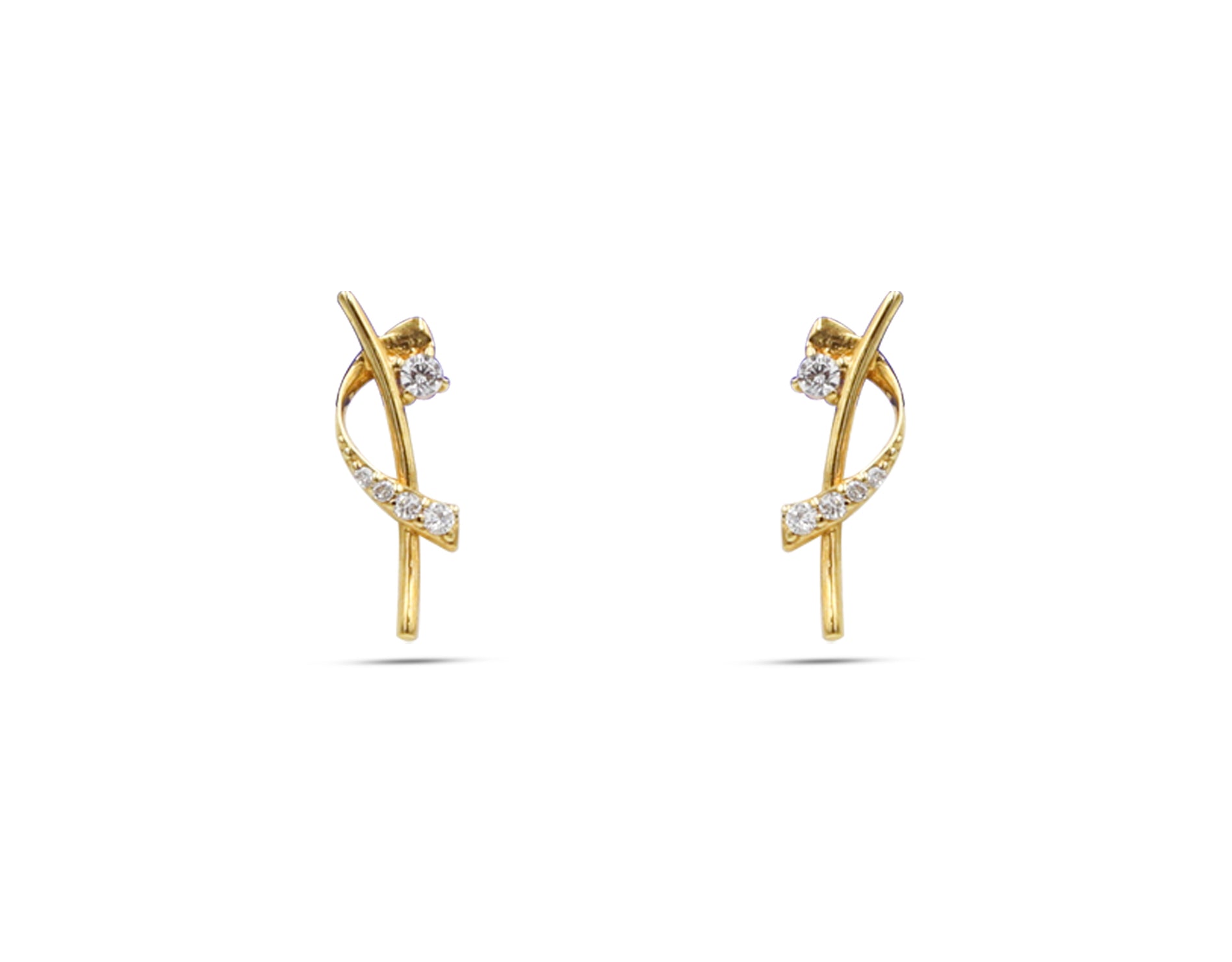18K Gold Earring very good design SP 06/15