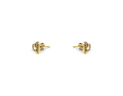 18K Gold Earring Heart design SP 06/35