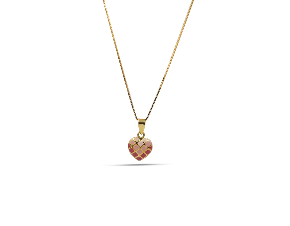 18K Gold Spanish design pendant For baby SP 07 Set03 PN