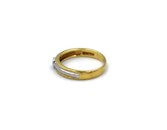 18K Gold Ring diamond ST08550