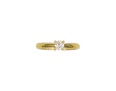 18K Gold Ring With Diamond UR04960